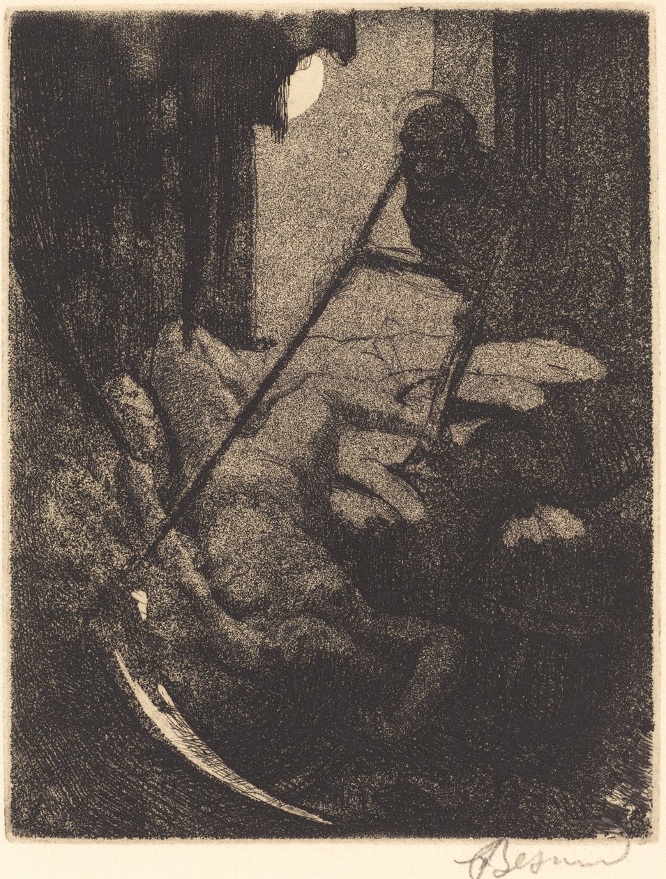 Mysteriet Le mystère, 1900. af Paul Albert Besnard