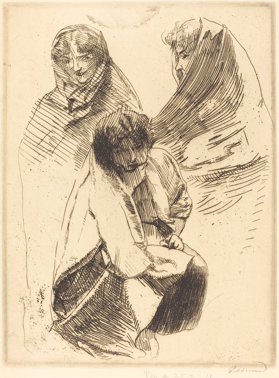Tre slørede kvinder Tre slørede kvinder, 1899. af Paul Albert Besnard