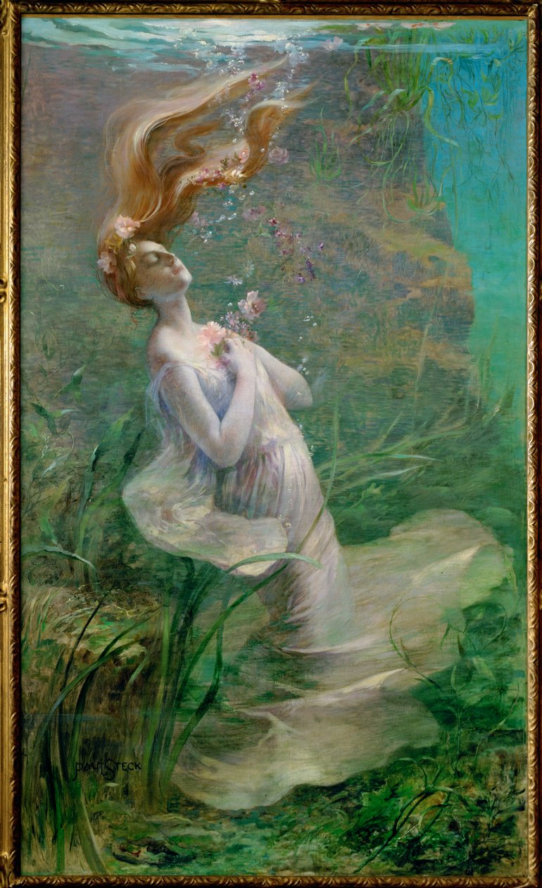 Ophelia af Paul Albert Steck