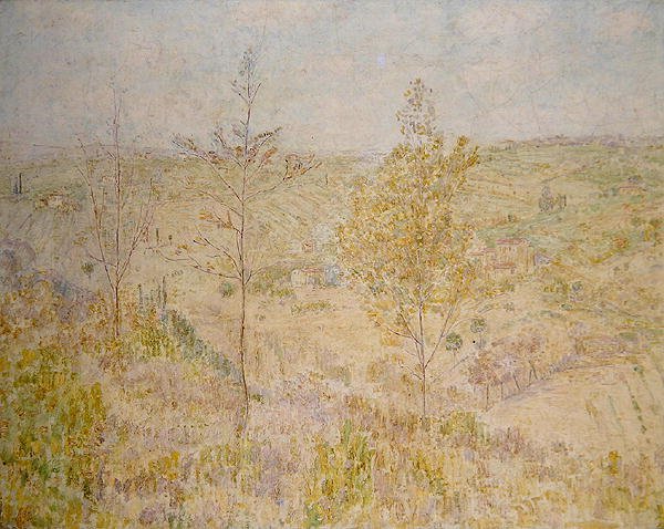 Et toskansk forårslandskab (olie på lærred) 265397kanische Fruehlingslandschaft; af Paul Baum