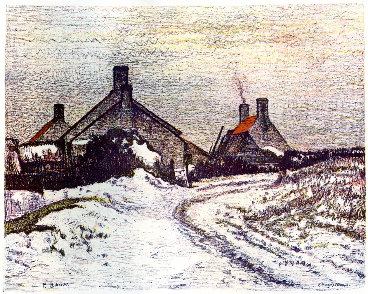 Vinter, 1899. af Paul Baum