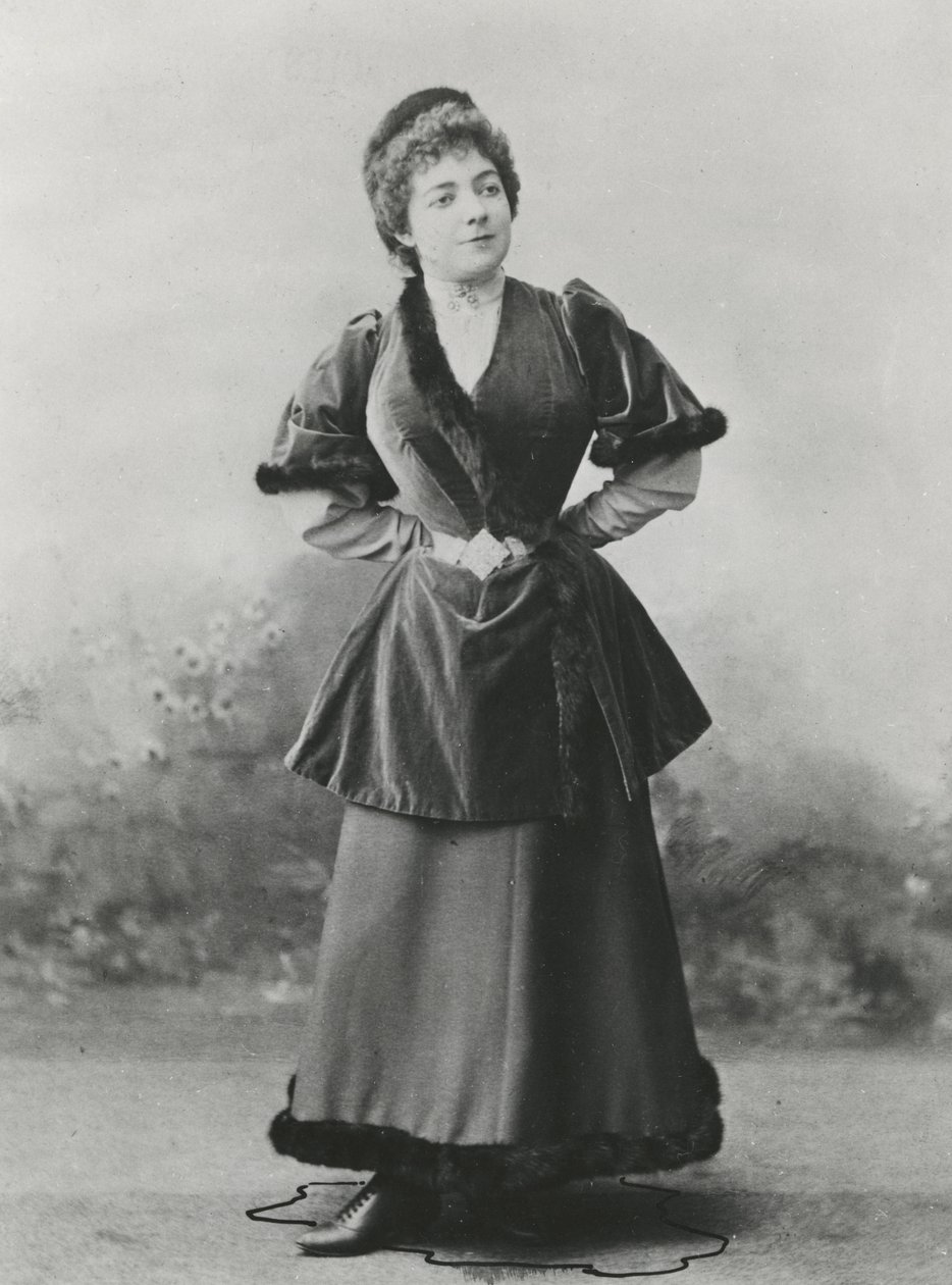 Portræt af Juliette Girard, ca. 1900 af Paul Boyer