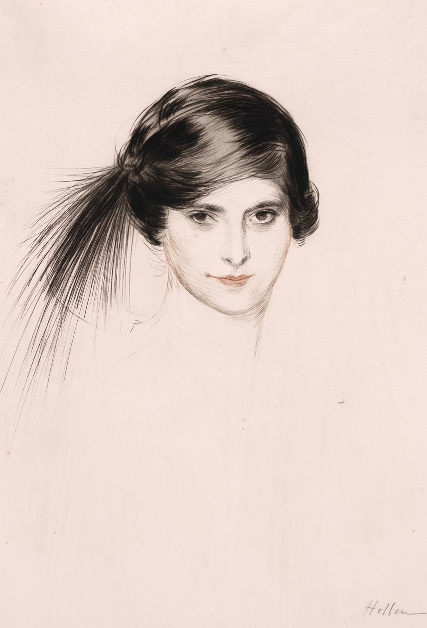 Helena Rubinstein af Paul Cesar Helleu