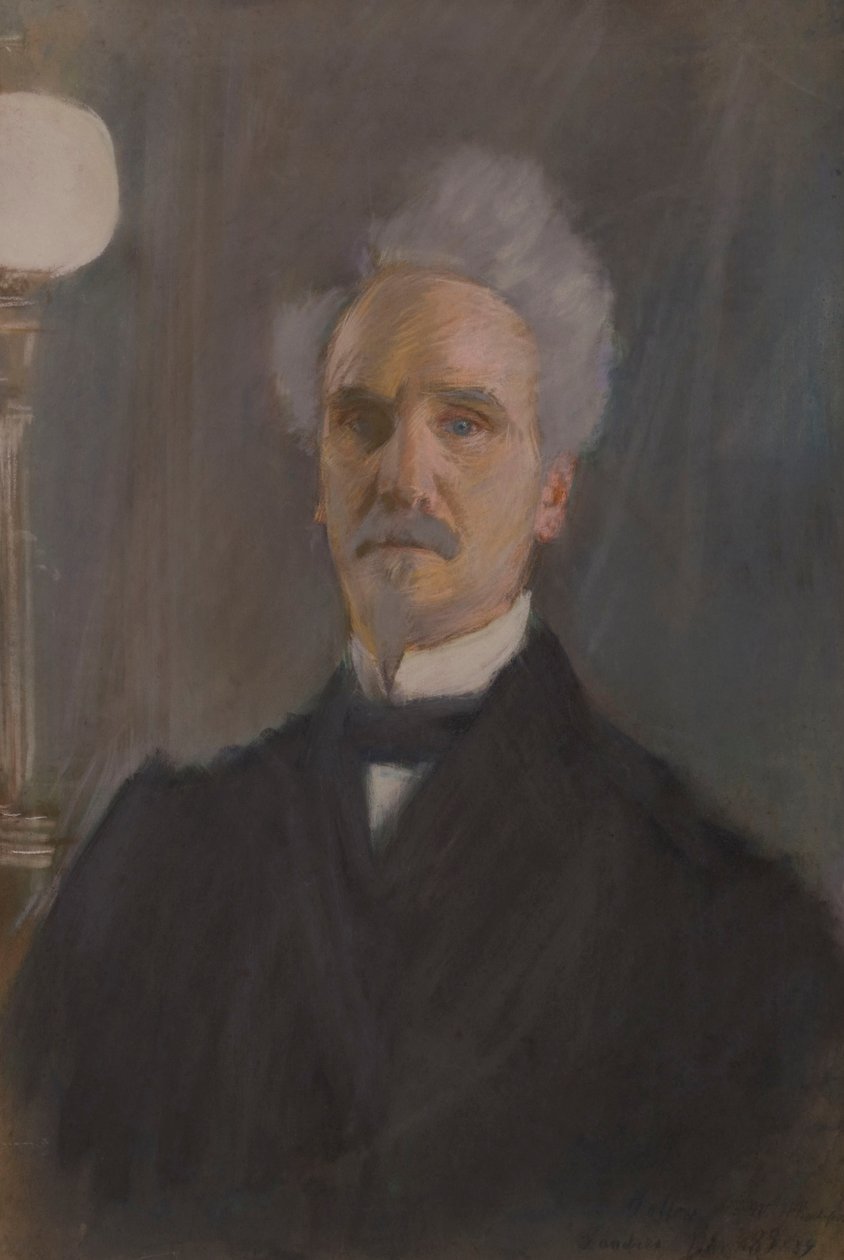 Portræt af Henri Rochefort 1830-1913, 1889. af Paul Cesar Helleu