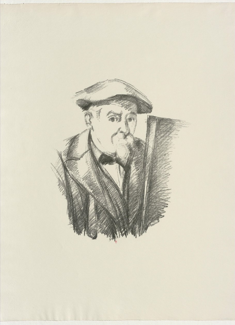 Selvportræt af Paul Cézanne