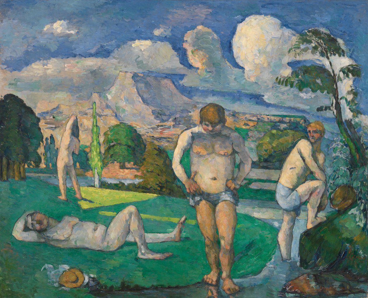 Badende i Hvile af Paul Cézanne
