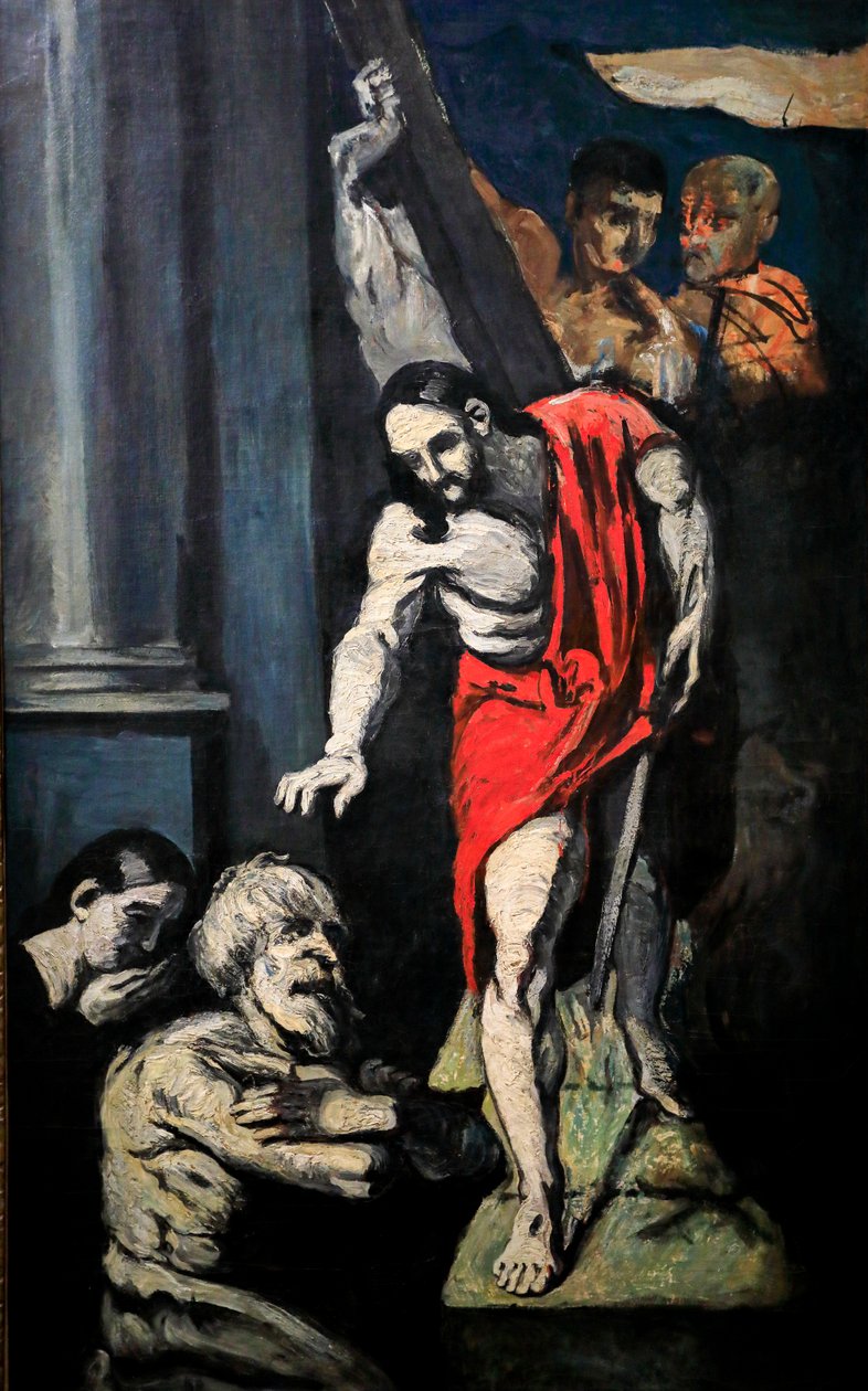 Kristus i Limbo af Paul Cézanne