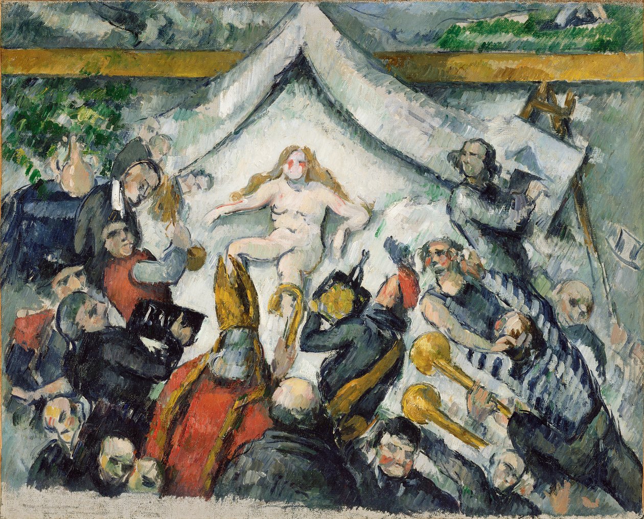 Evig feminin af Paul Cézanne