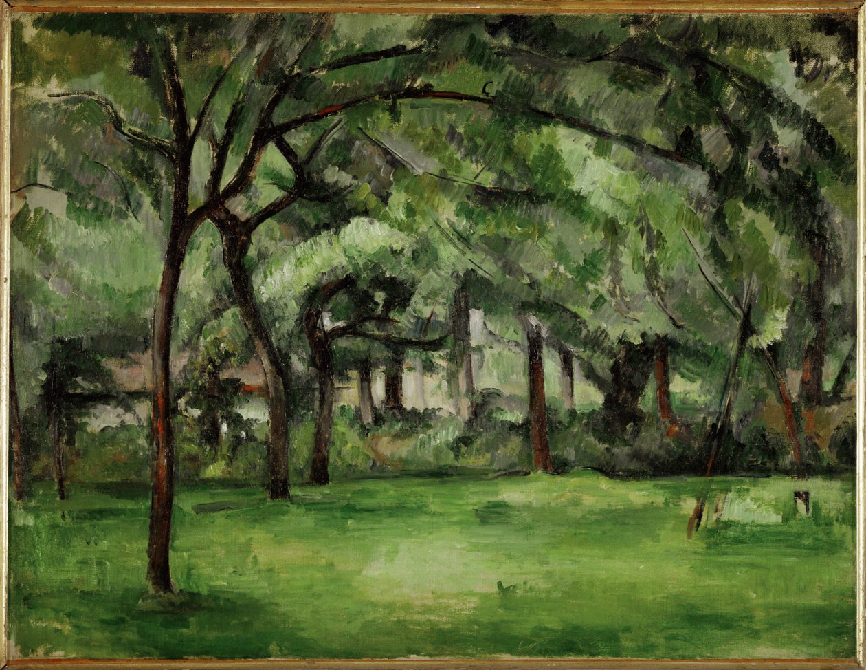 Bondegård i Normandiet af Paul Cézanne
