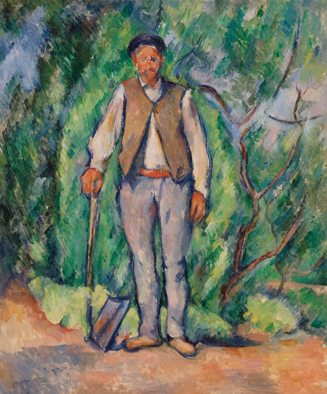 Gartner (olie på lærred) af Paul Cézanne