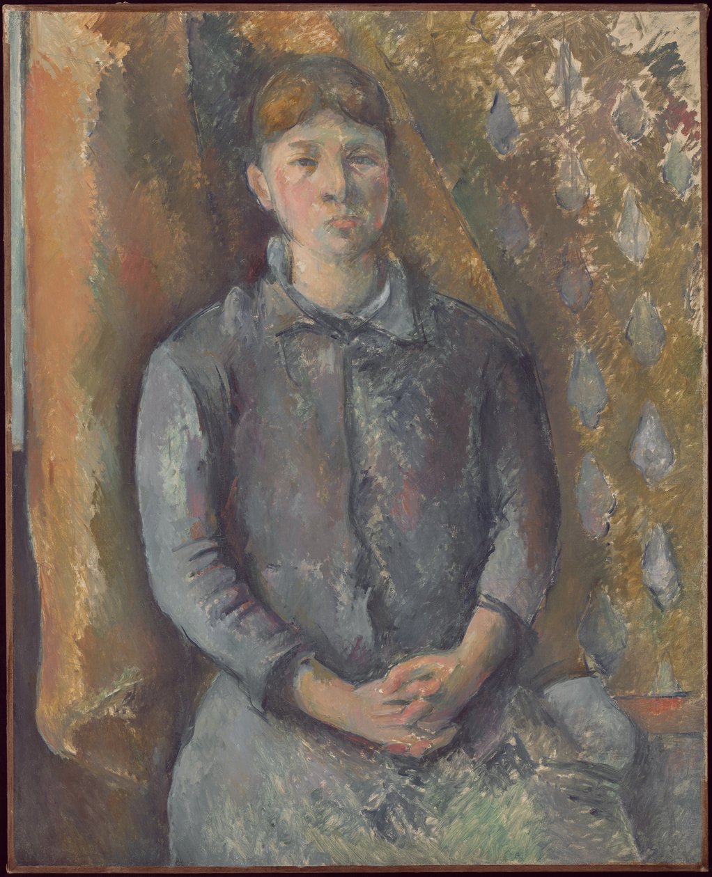 Madame Cezanne af Paul Cézanne