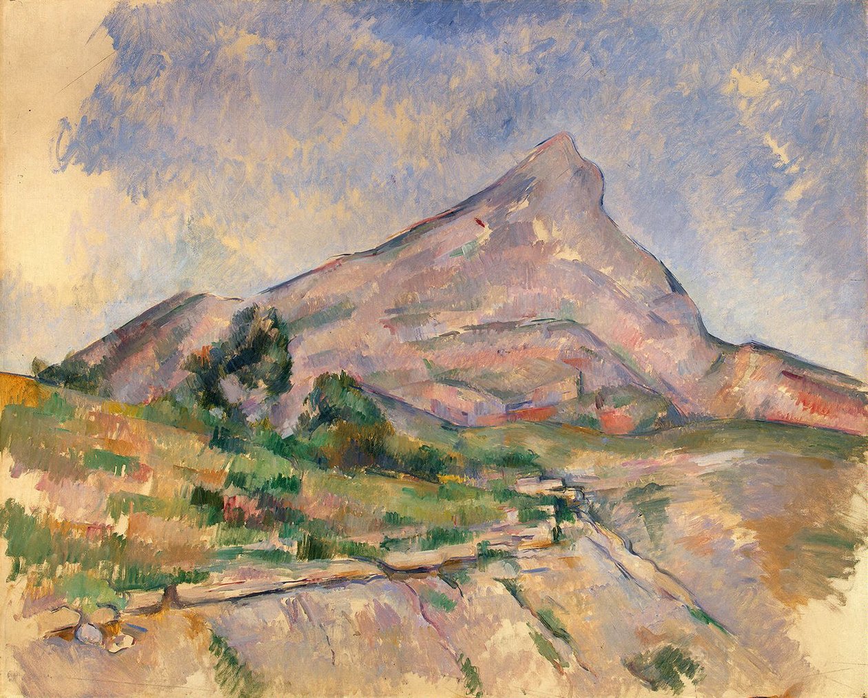 Mont Sainte-Victoire af Paul Cézanne