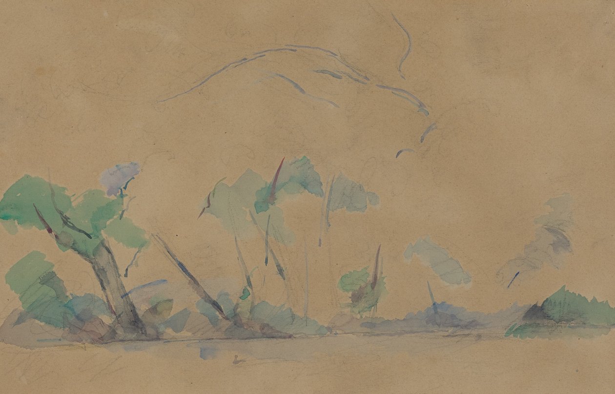 Mont Sainte-Victoire [forside] af Paul Cézanne