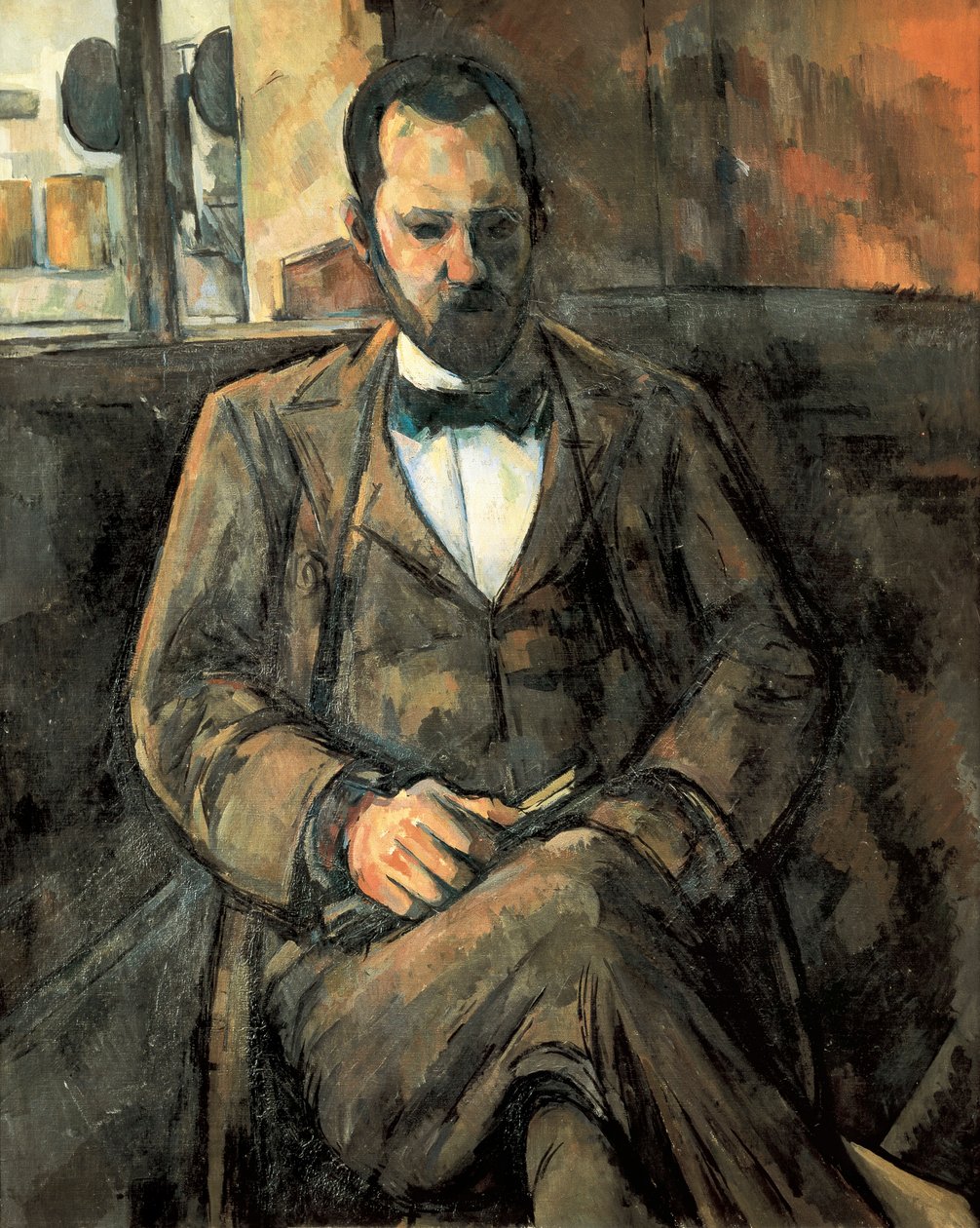 "Portræt af Ambroise Vollard af Paul Cézanne