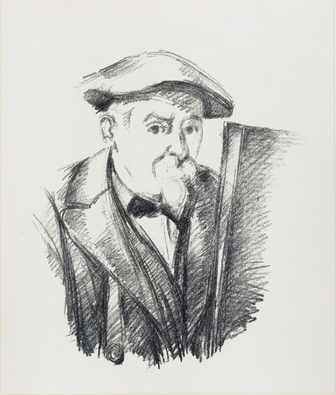 Selvportræt af Paul Cézanne