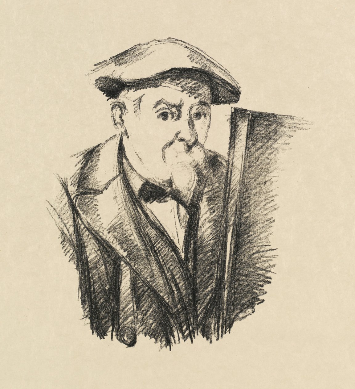 Selvportræt af Paul Cézanne