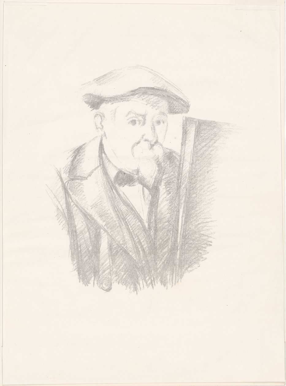 Selvportræt af Paul Cézanne