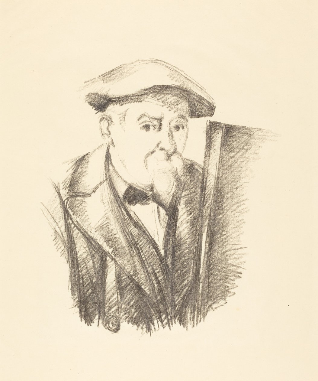 Selvportræt af Paul Cézanne
