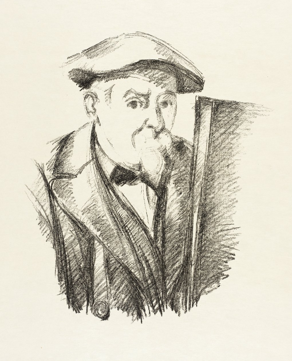 Selvportræt af Paul Cézanne