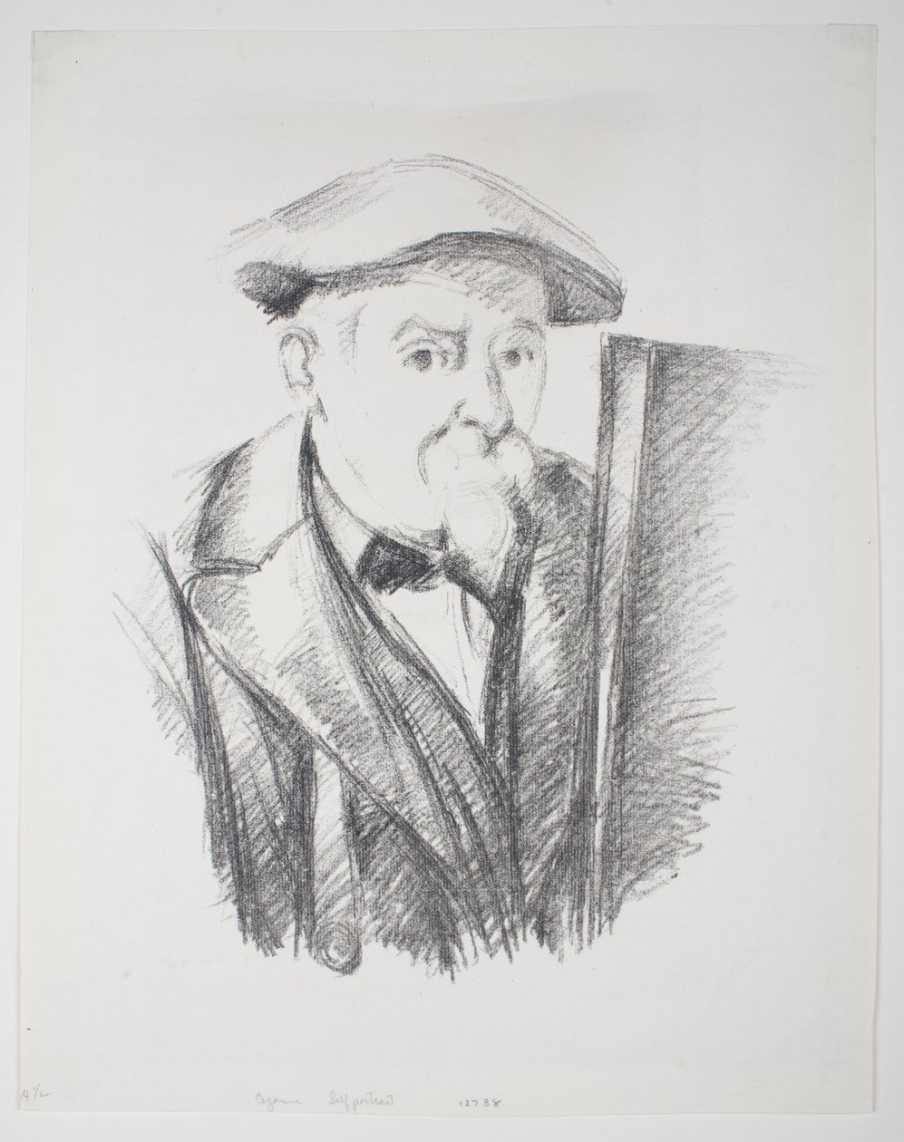Selvportræt af Paul Cézanne
