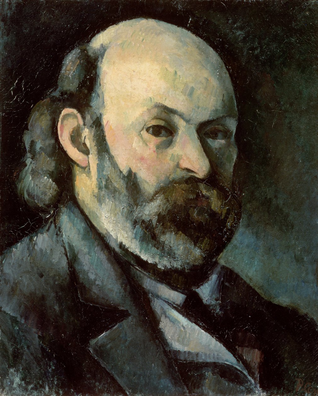 Selvportræt, ca. 1879-85 (olie på lærred) af Paul Cézanne