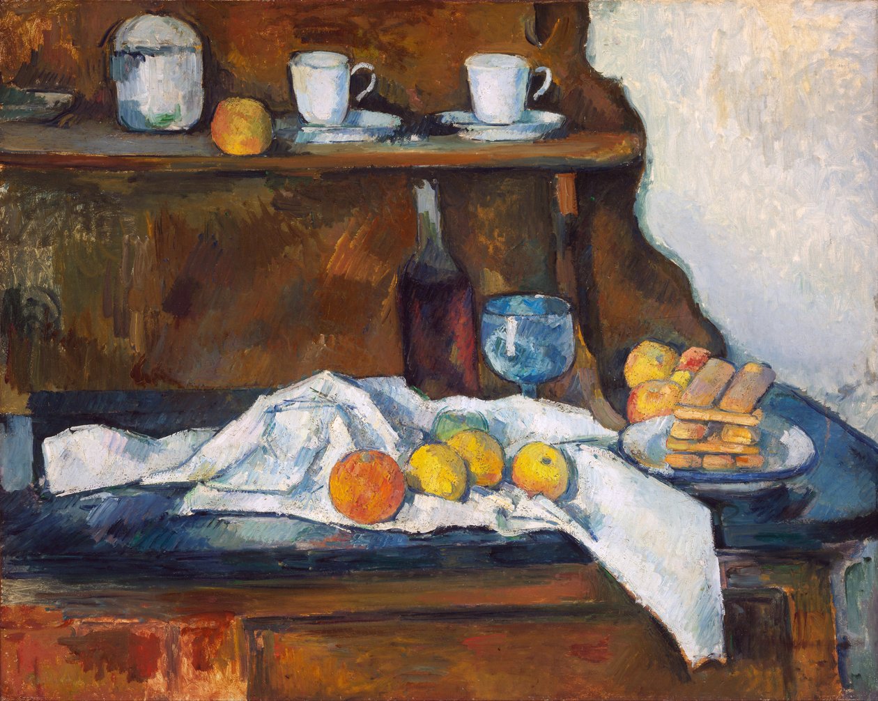 Buffeten af Paul Cézanne