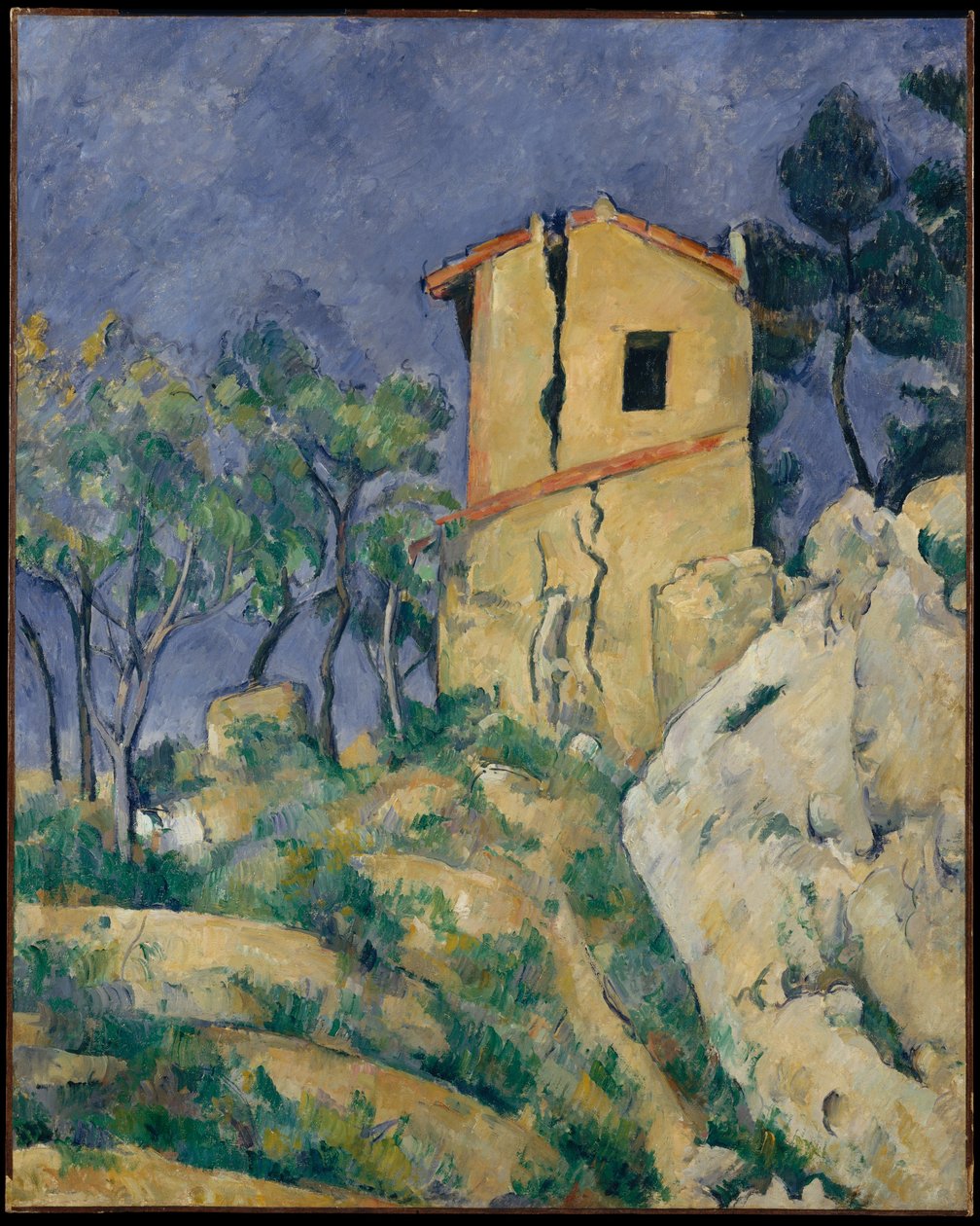 Huset med de revnede mure af Paul Cézanne