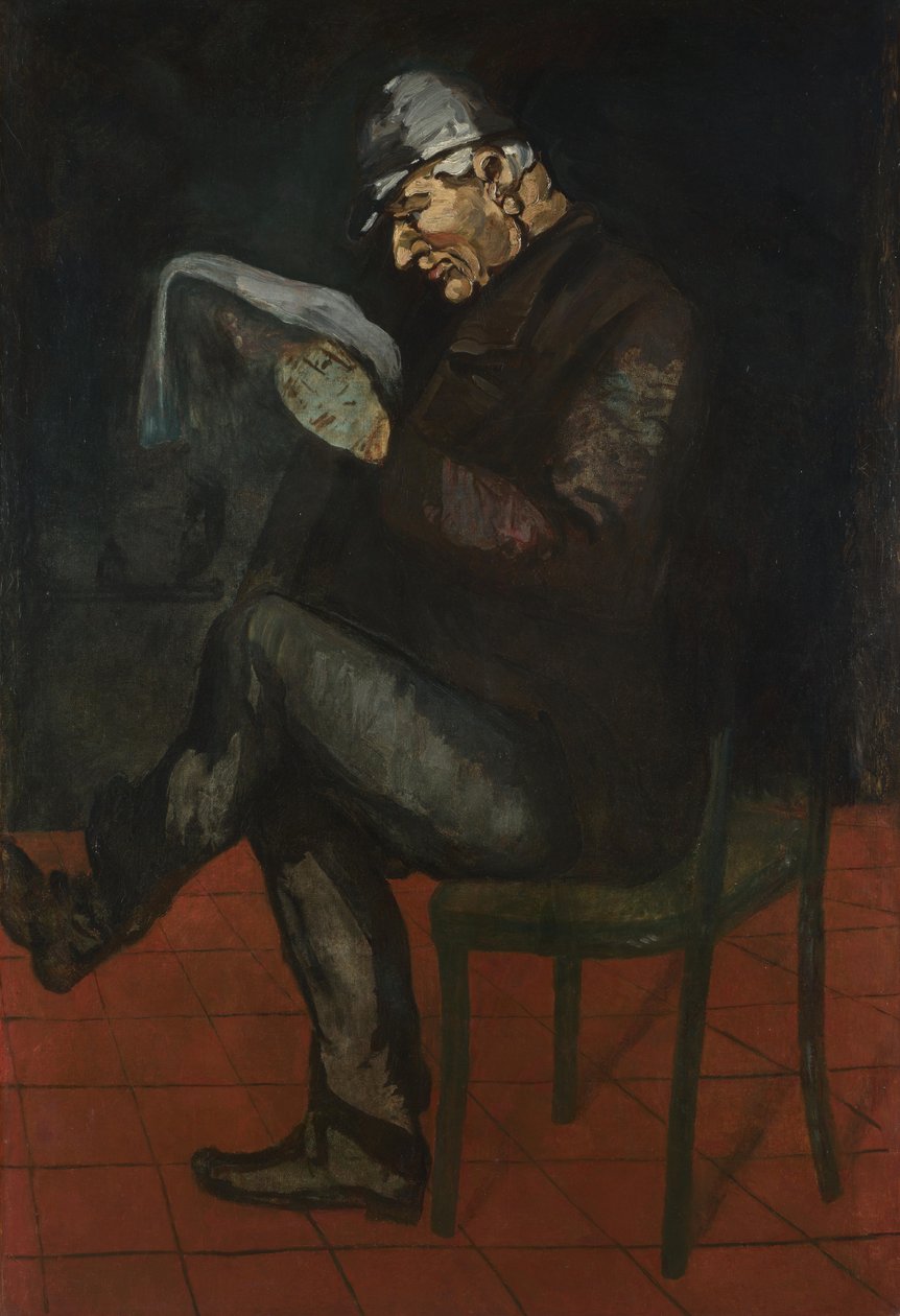 Malerens far, Louis-Auguste Cézanne, ca. 1865 (olie på lærred) af Paul Cézanne