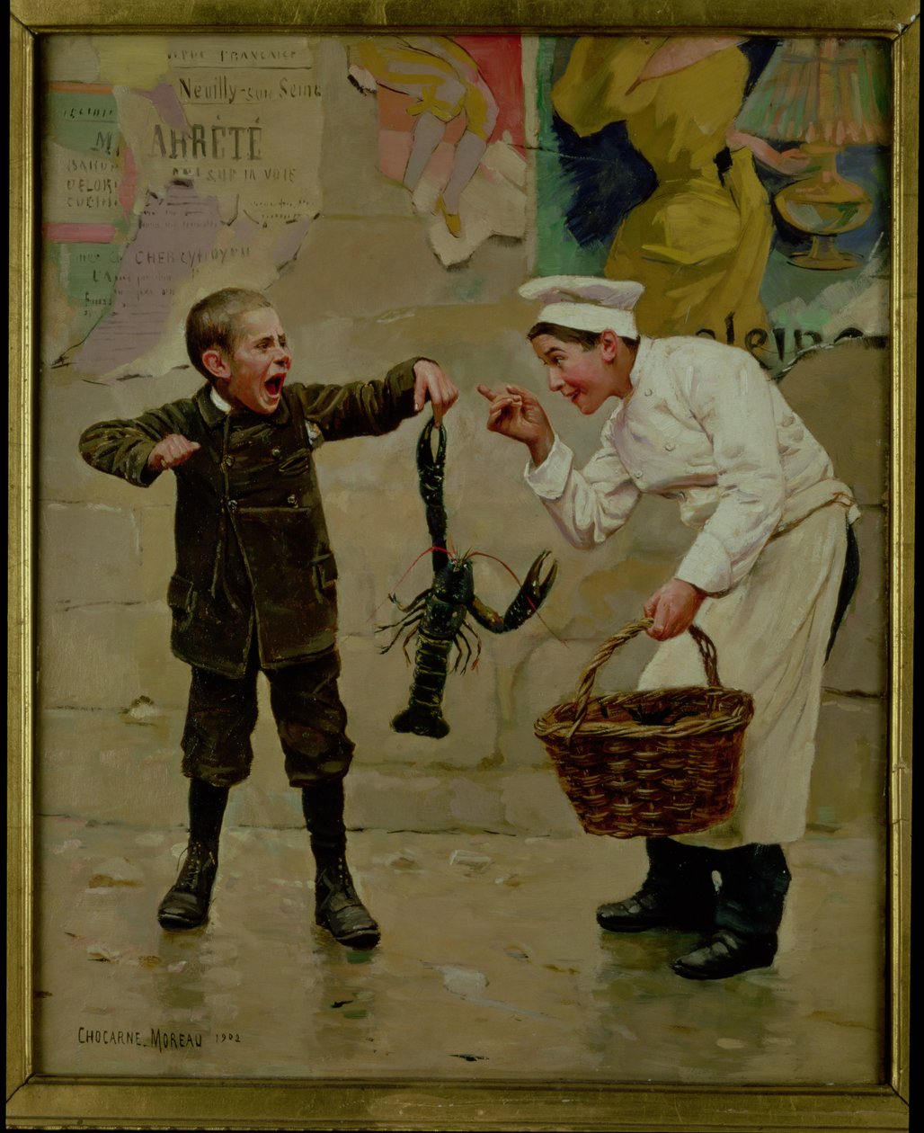 Le Petit Comis (d. 1902) af Paul Charles Chocarne Moreau