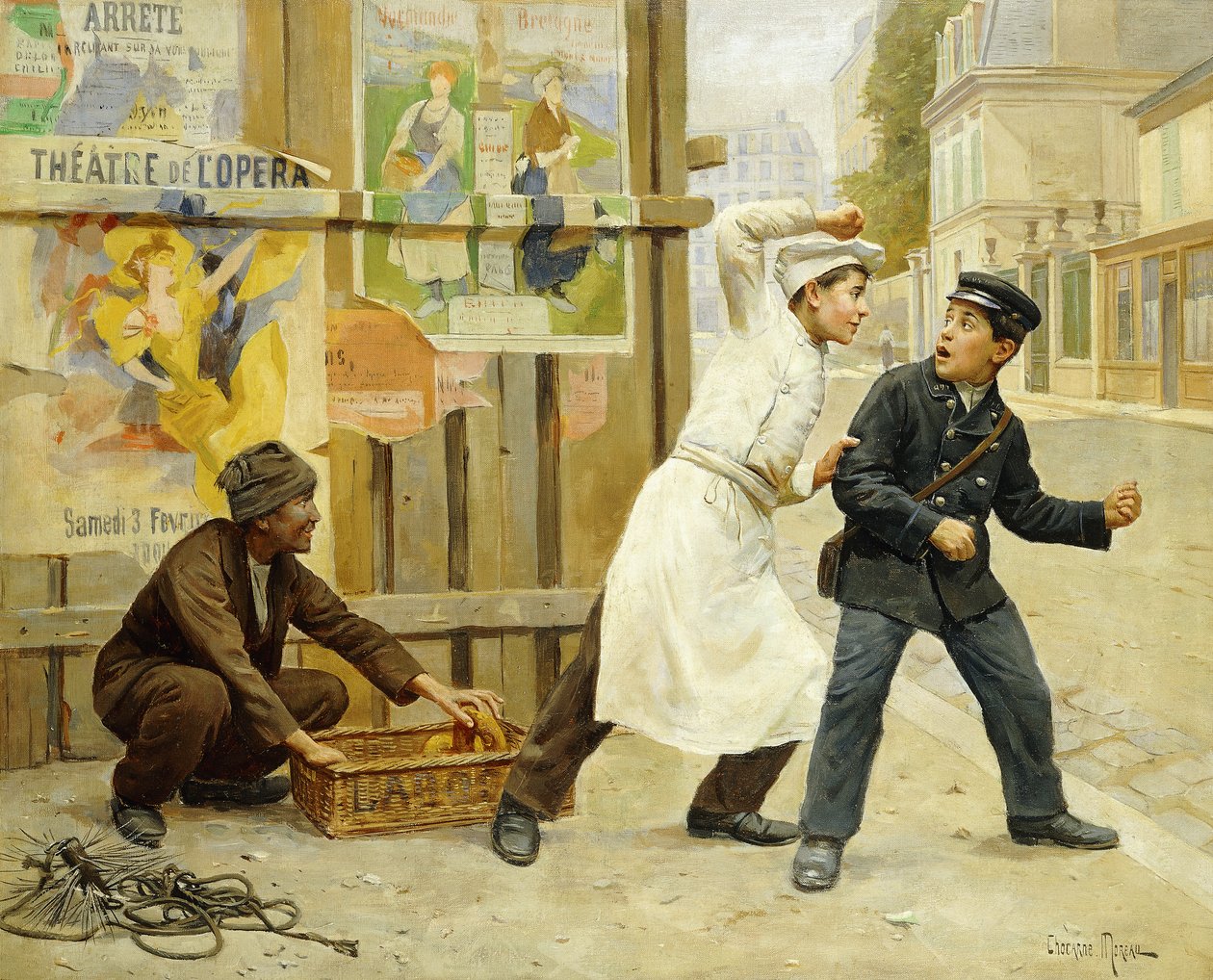 Afledningen af Paul Charles Chocarne Moreau