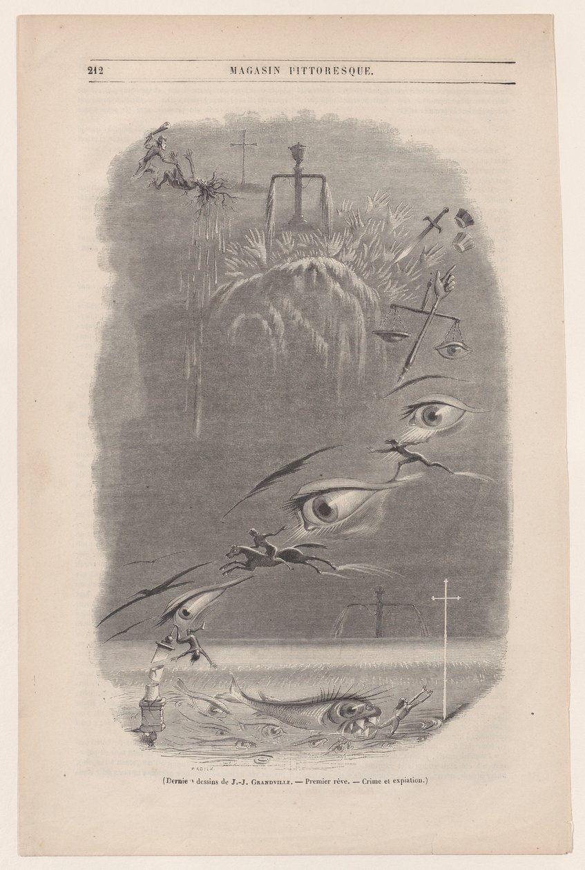 Første drøm, 1820-47. af Paul Constant Soyer