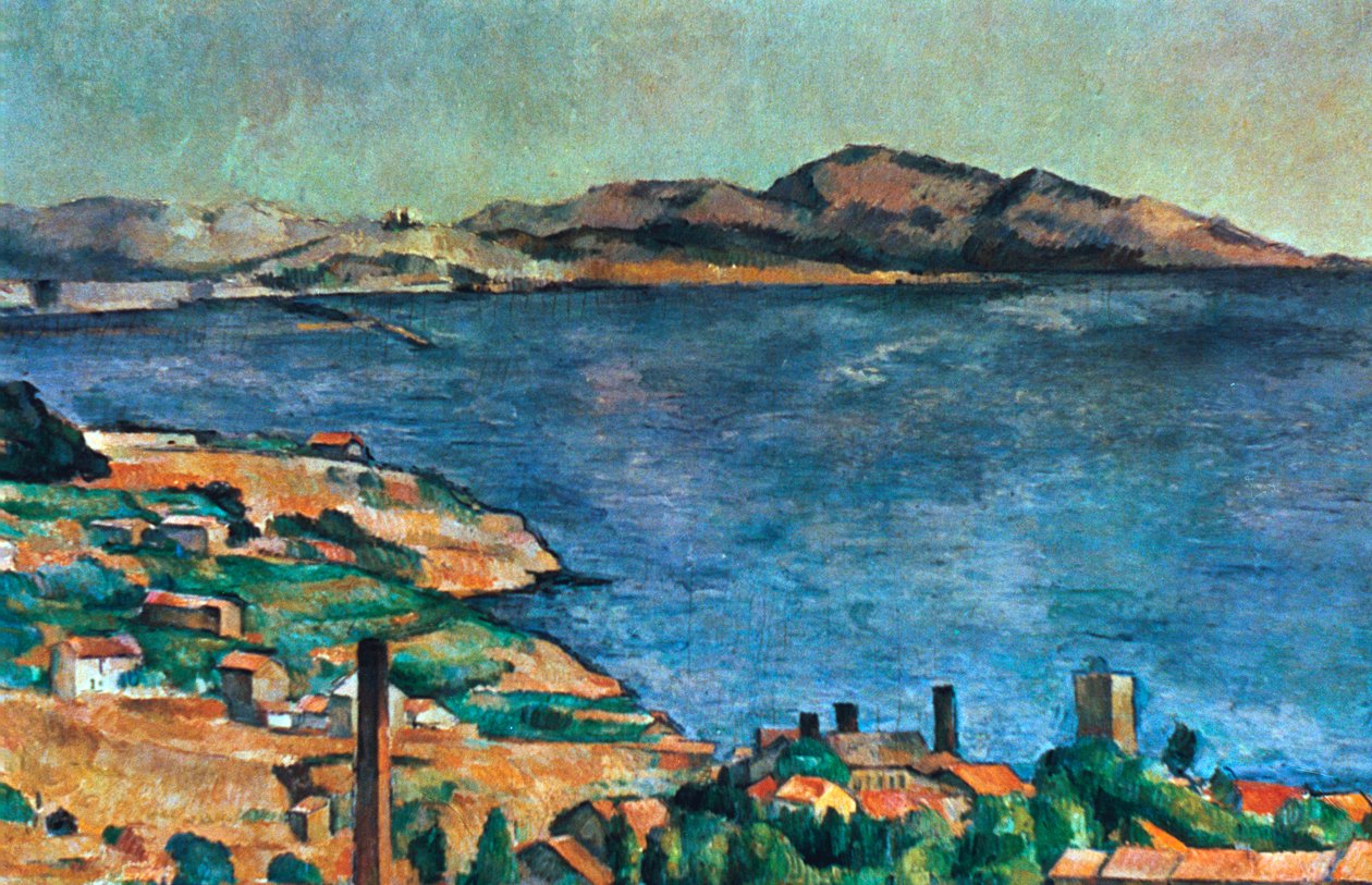 I Marseille, 1883-1885 af Paul Cézanne