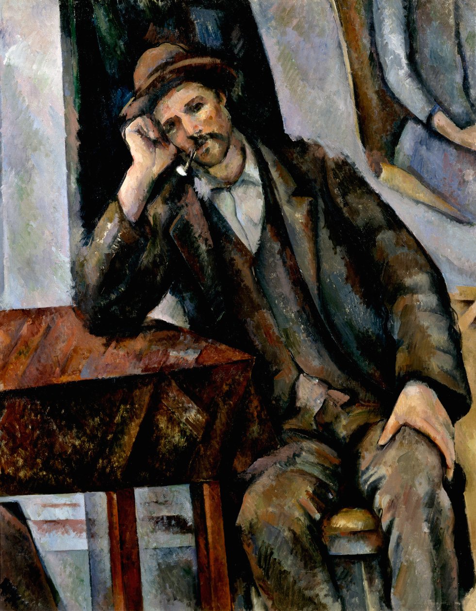 En ryger, 1890-1892. af Paul Cézanne