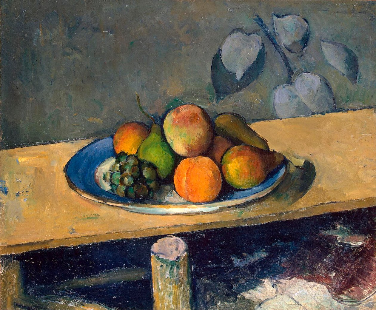 Æbler, pærer og druer, 1879-1880. af Paul Cézanne