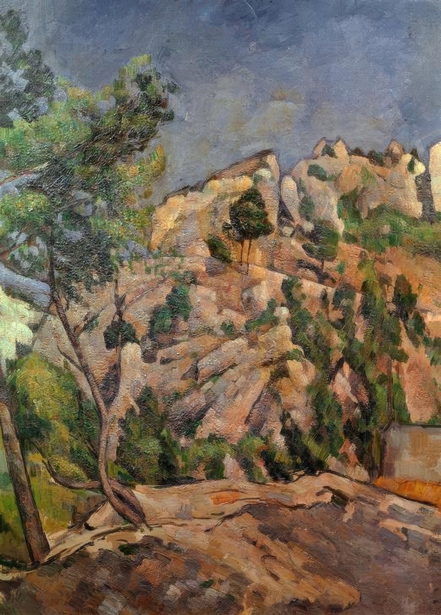 I bunden af ​​kløften af Paul Cézanne