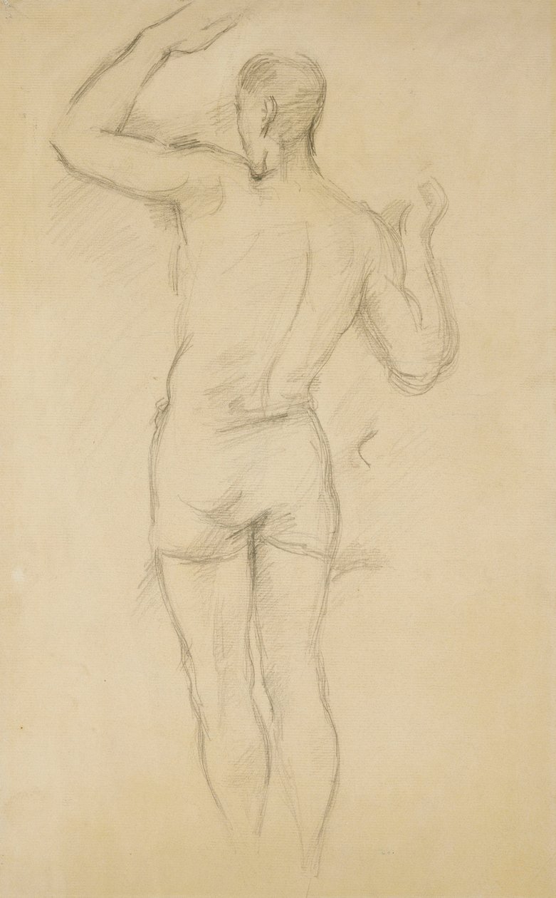 Badende stående; Stående Bader, ca. 1885-88 af Paul Cézanne