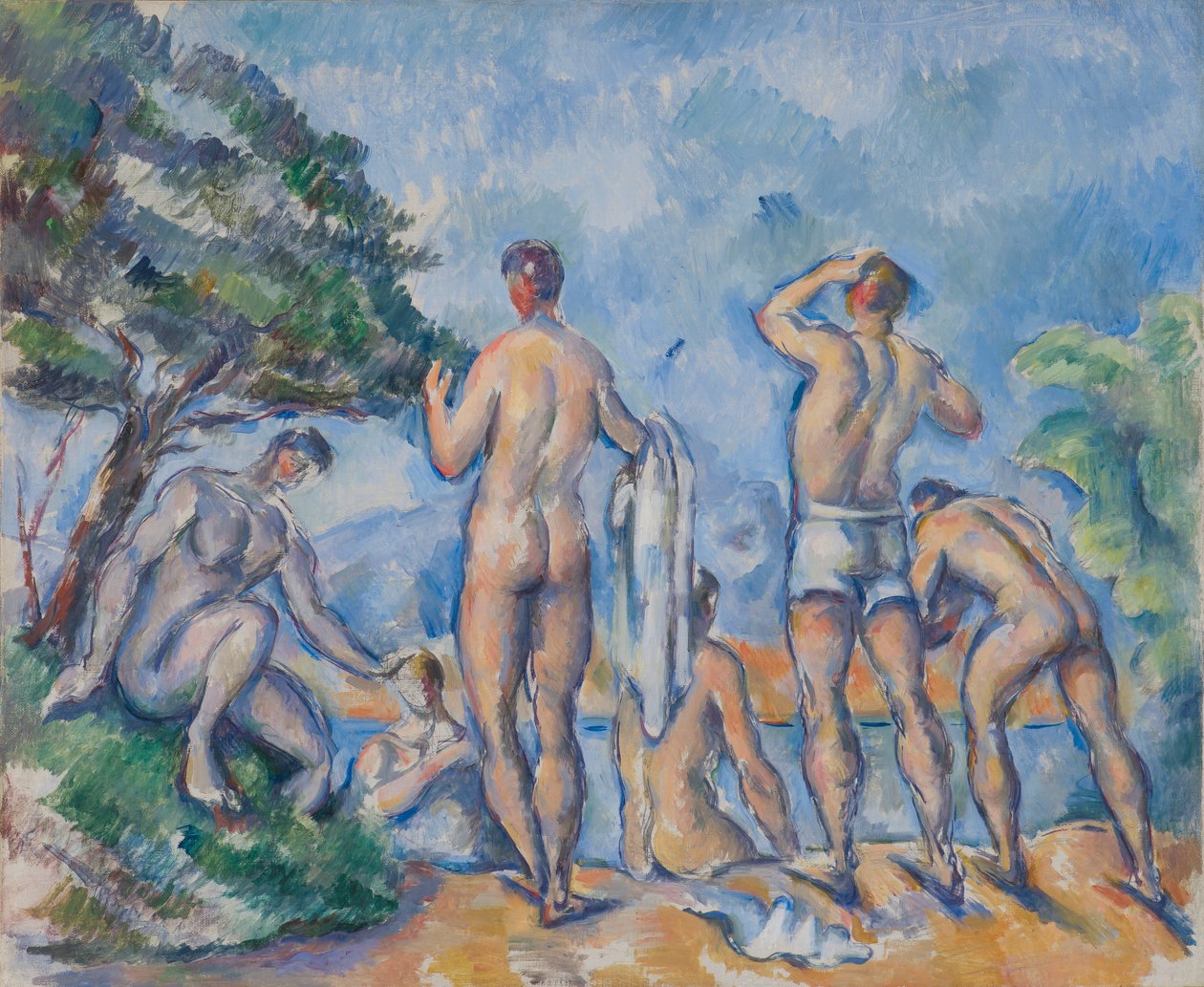 Badende af Paul Cézanne