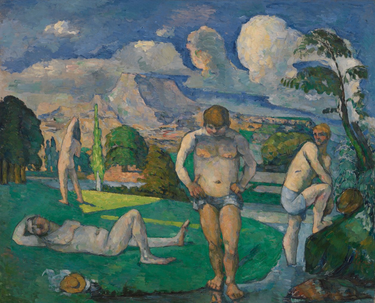Badende i Hvile af Paul Cézanne