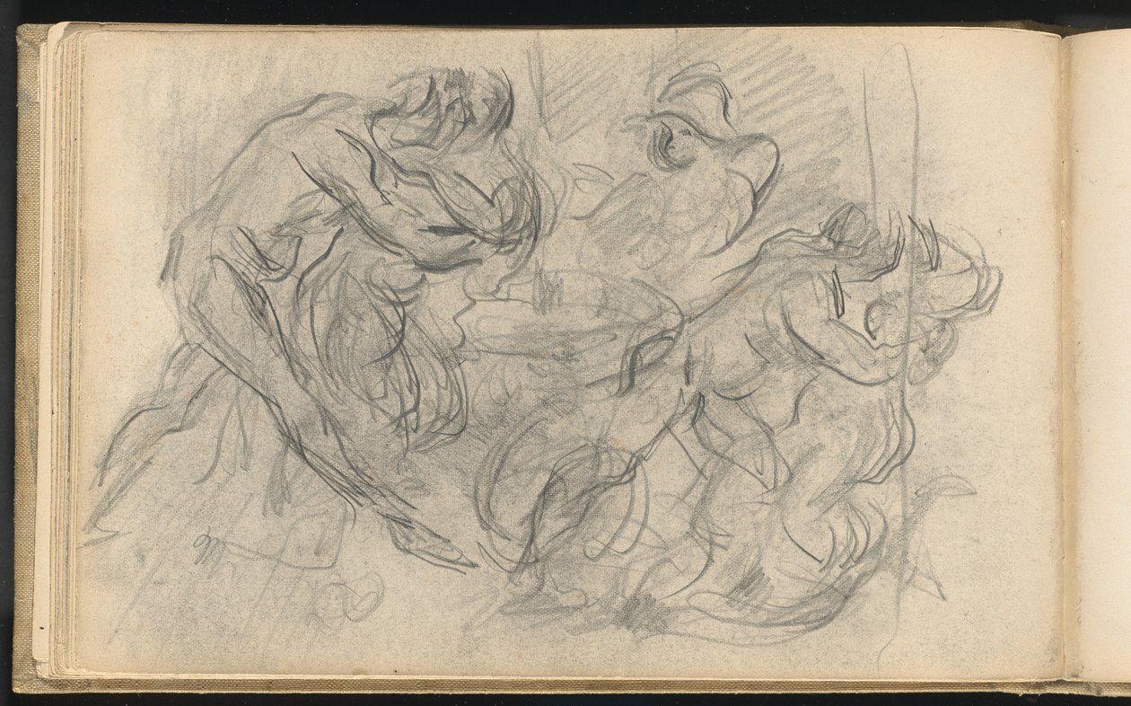 Karnevalsscene af Paul Cézanne