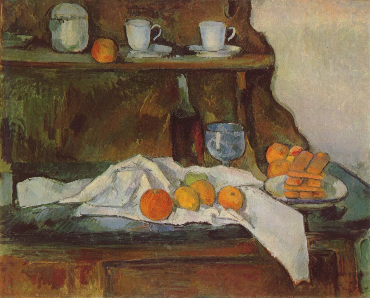 Buffeten af Paul Cézanne