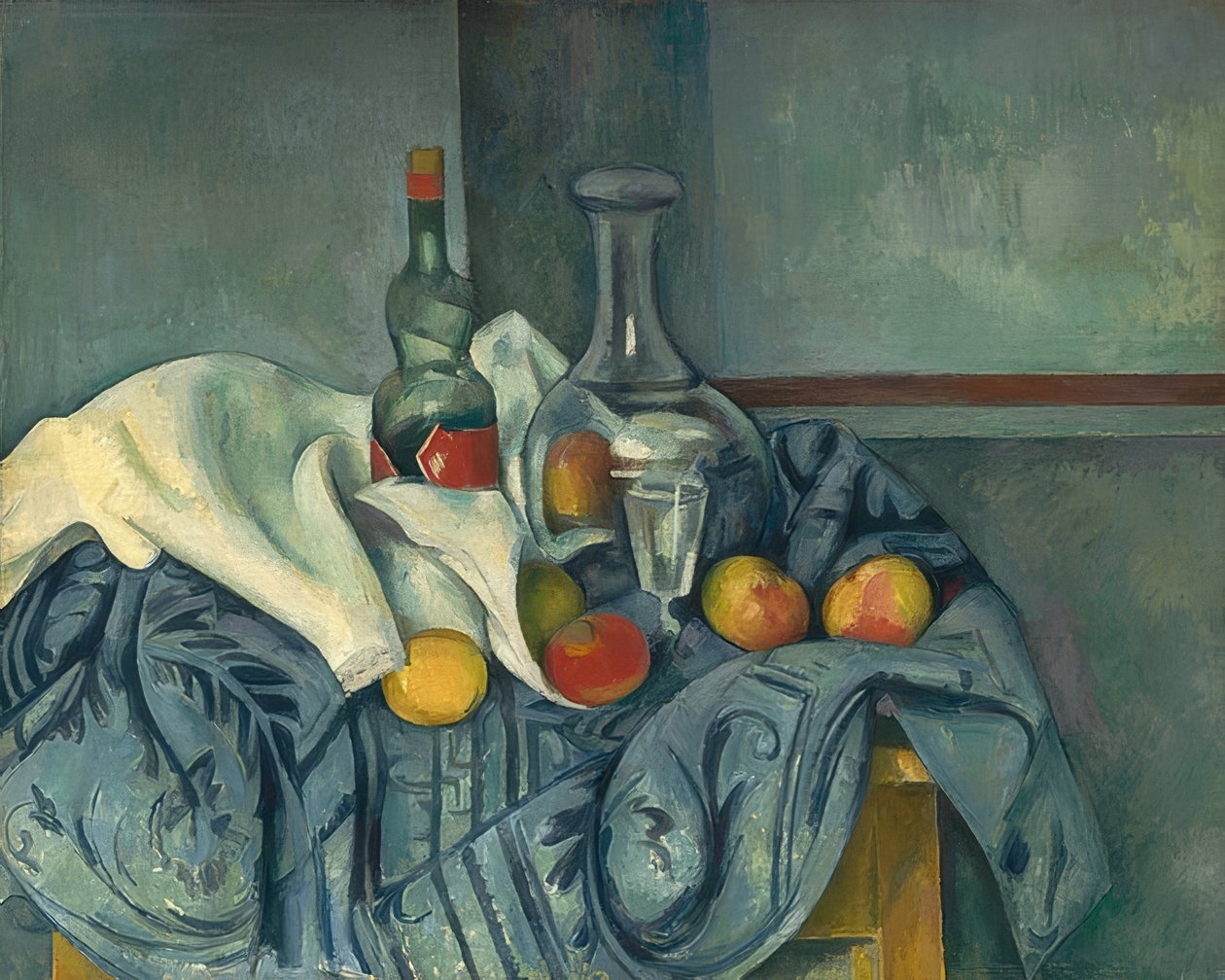 Pebermynteflasken. 1893/95 af Paul Cézanne