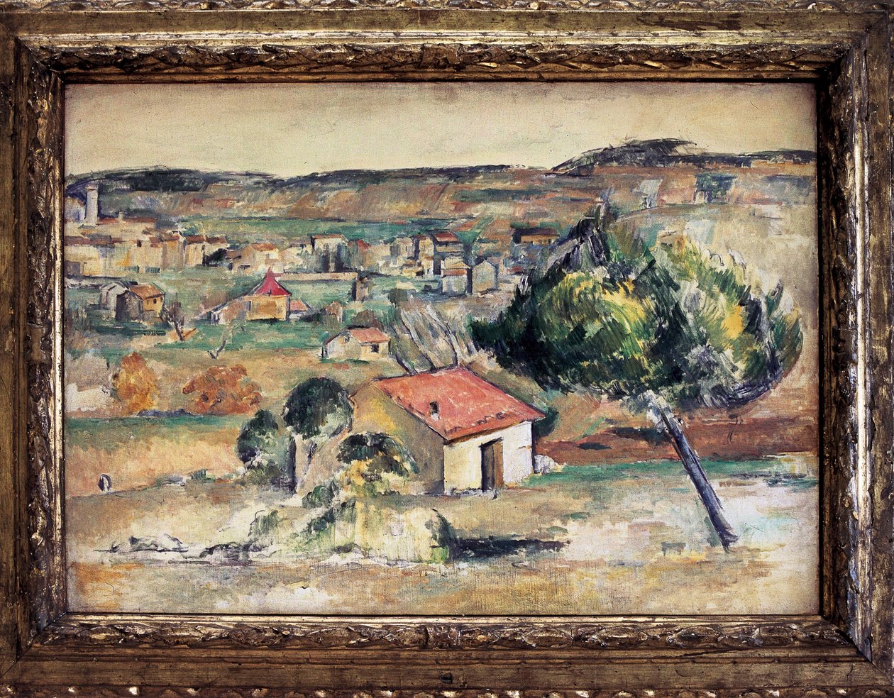 Bakker i Provence af Paul Cézanne