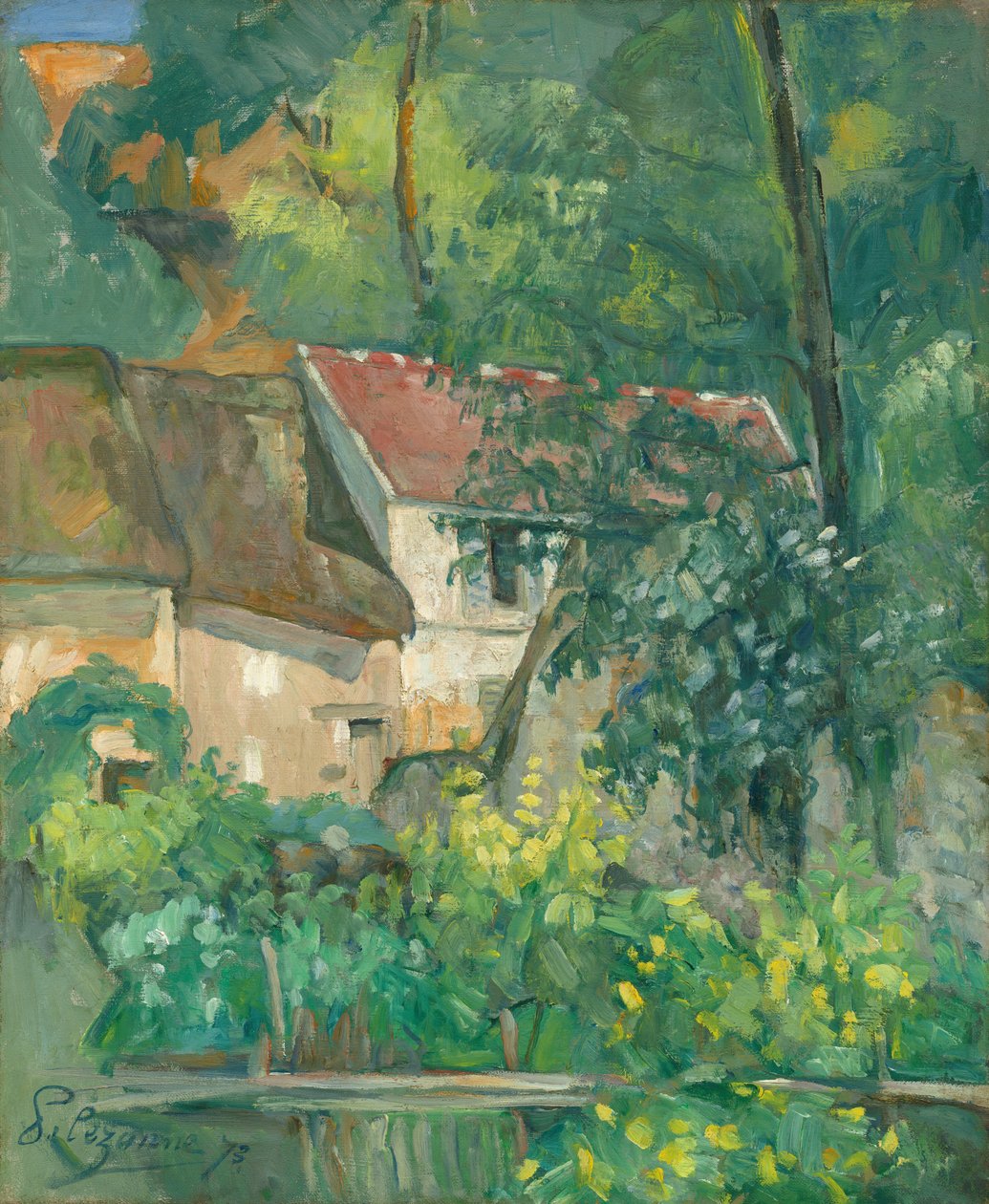 Pere Lacroix hus af Paul Cézanne
