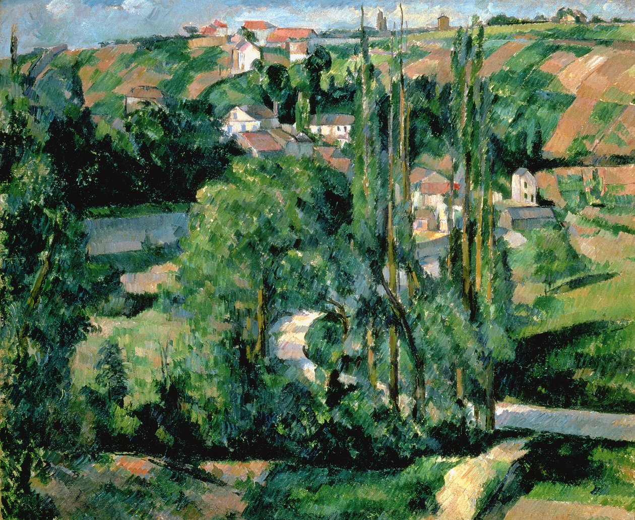 Jalais Hill, Pontoise, 1879-81 af Paul Cézanne