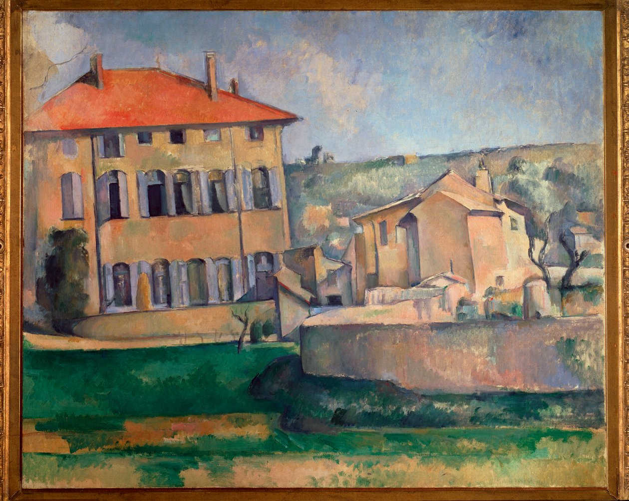Jas de Bouffan (olie på lærred) af Paul Cézanne