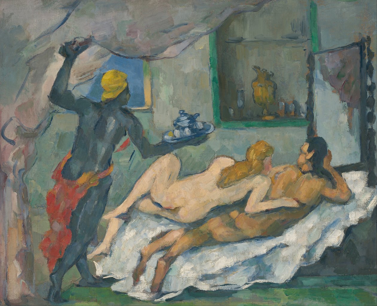 Eftermiddag i Napoli af Paul Cézanne