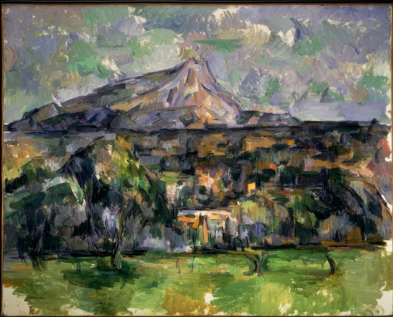 Sainte-Victoire bjerget af Paul Cézanne