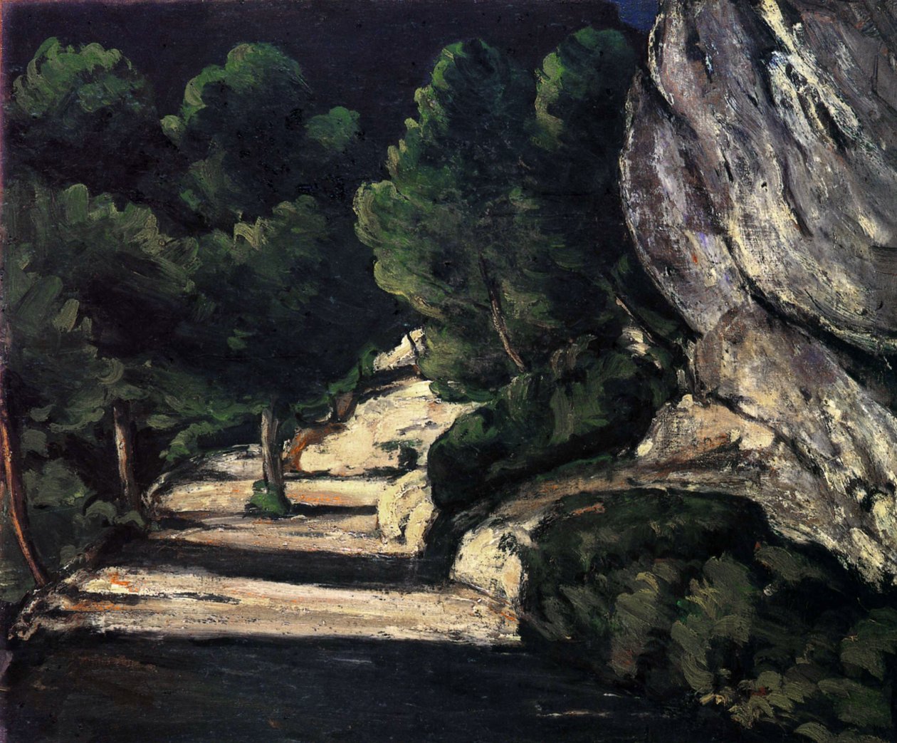 Skovbrugsruten af Paul Cézanne