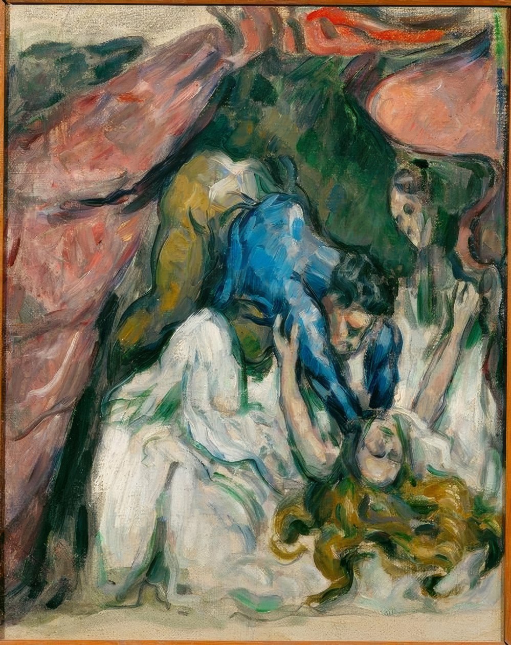 Den kvalt kvinde af Paul Cézanne