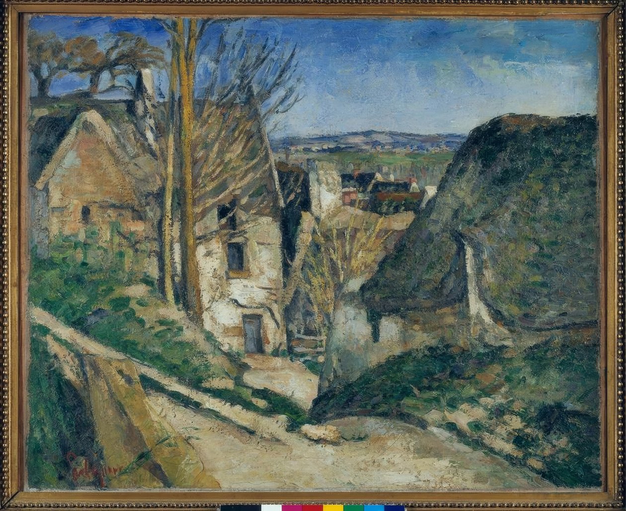 Bøddelens hus, i Auvers af Paul Cézanne